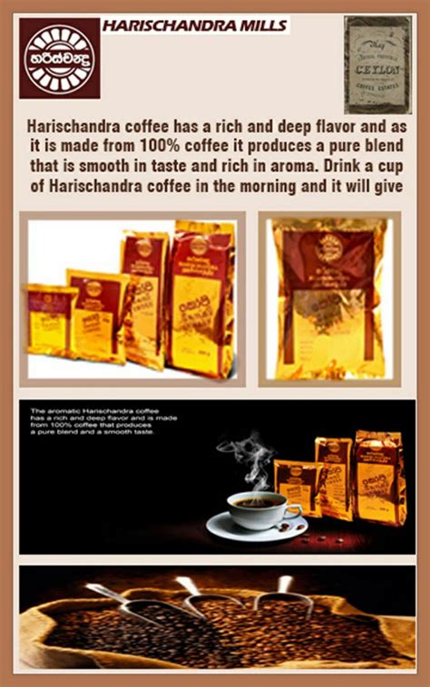 Harischandra Coffee Ceylon 100 Natural Real Freshnessflavour Etsy