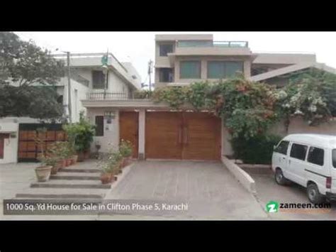 Sq Yd Bungalow For Sale In Block Clifton Karachi Youtube