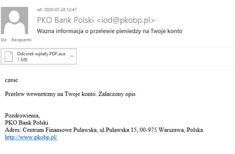 Potwierdzenie Operacji Z PKO BP To Oszustwo Bankier Pl