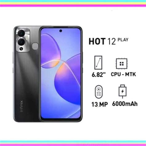 Promo INFINIX HOT PLAY NFC HITAM Diskon Di Seller Mitra