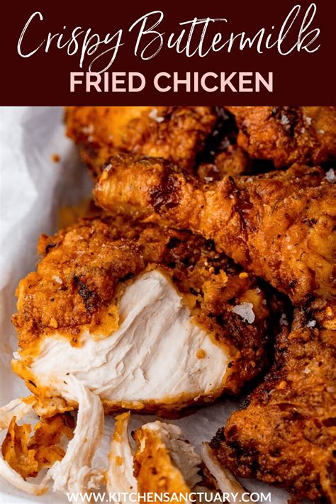 Crispy Fried Chicken Nicky S Kitchen Sanctuary