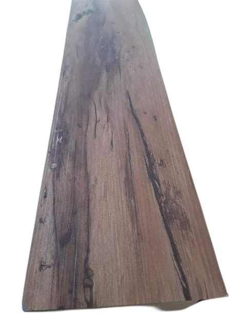 Rectangular Brown Pvc Vinyl Flooring Plank Thickness Mm At Rs