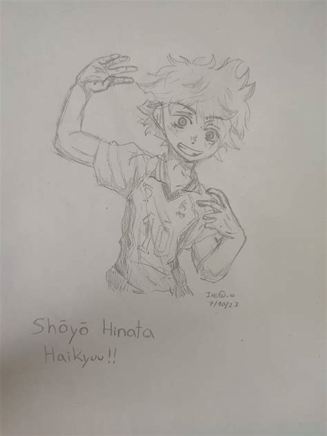 Shoyo Hinata Fanart by Ire0w0 on DeviantArt