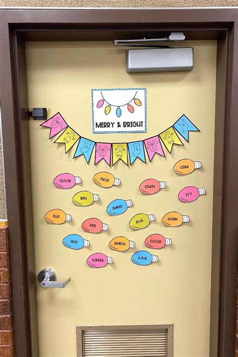 3 Ways To Use These Classroom Door Decorations For Christmas Teaching