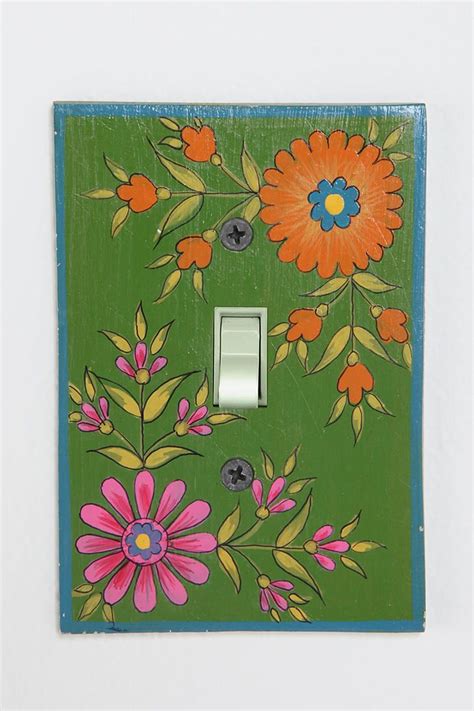 Hand Painted Switch Plate Cover Switch Plate Covers Light Plate