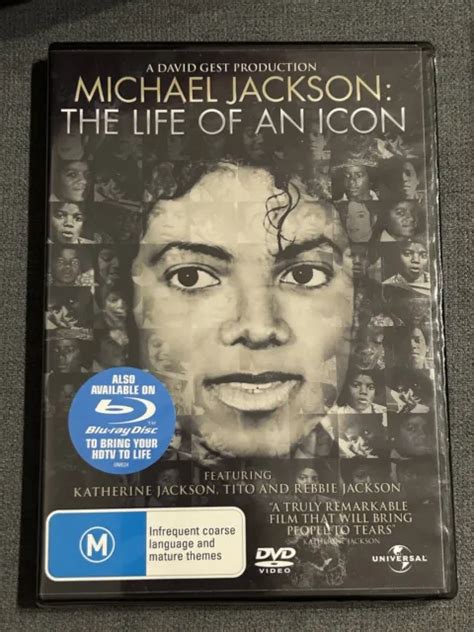 Michael Jackson The Life Of An Icon Dvd Region 2 4 Pal Brand New