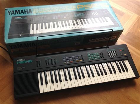 Yamaha PSR-16 (1988) Vintage Keyboard/Synthesizer - 49 full-size keys ...