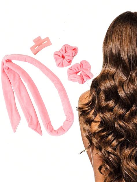 Heatless Curling Rod Headband Heatless Curler No Heat Curls With Hair