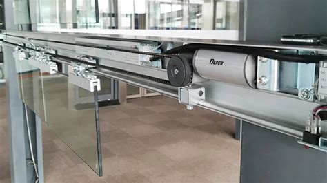 Deper Electric Aluminum Automatic Sensor Glass Sliding Door Operator