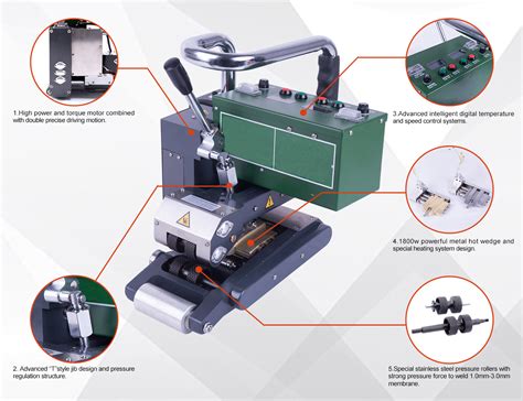 SWT NS D HDPE Hot Wedge Welder Efficient Geomembrane Welding