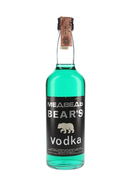 Bear's Vodka - Lot 110681 - Buy/Sell Vodka Online