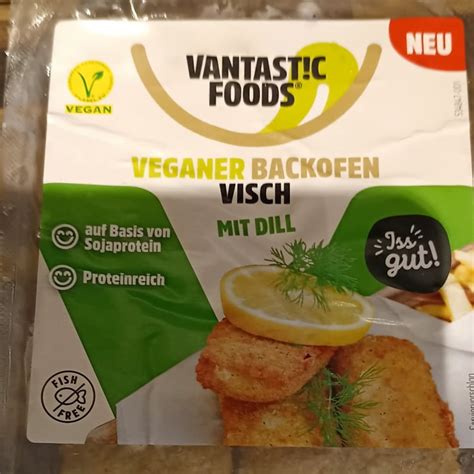 Vantastic Foods Veganer Backofen Visch Mit Dill Review Abillion