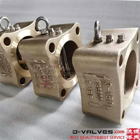 Api Standard Bronze C Lb Wafer Type Double Disc Check Valve