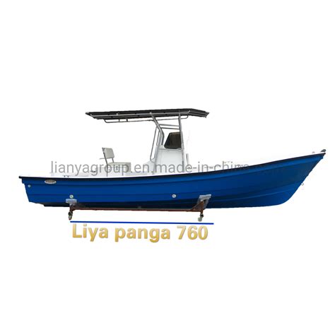 Liya 7 6m Outboard Steering Four Stroke Japan Fiberglass Panga Boat