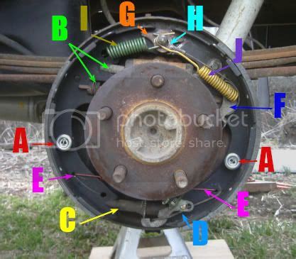 Ford Ranger Brake Drum Diagram