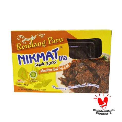 Promo Rendang Paru Nikmat Diskon 3 Di Seller Kripik Balado Christine