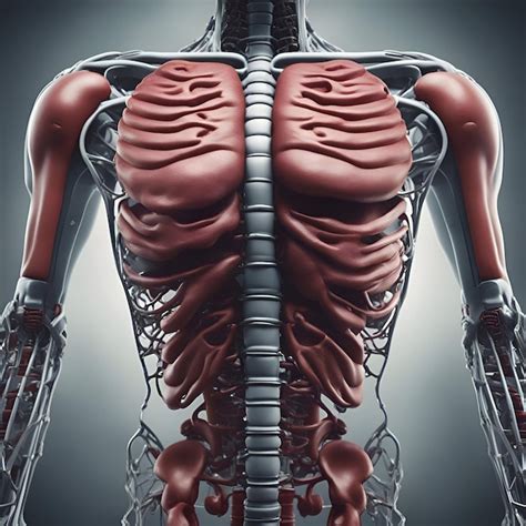 Anatomie Du Corps Humain Illustration 3d Concept Médical Avec Le Corps