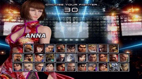 Tekken 5 Anna Williams Youtube