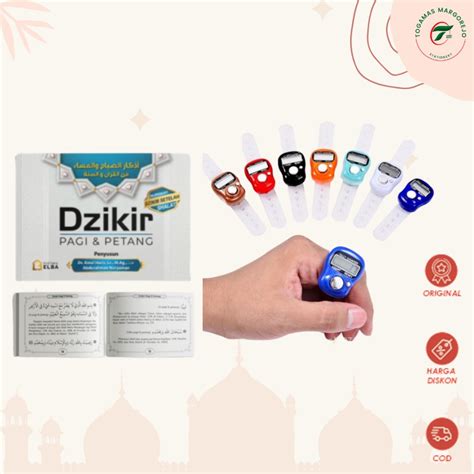 Jual Buku Saku Dzikir Pagi Dan Petang Tasbih Digital Shopee Indonesia