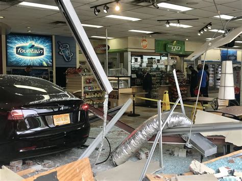 Car Crashes Into Bp Gas Station Local News