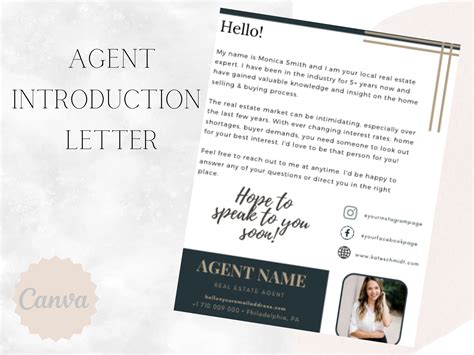 Introduction Real Estate Agent Introduction Letter Real Estate