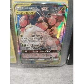 Carte Pokémon GX version anglaise pheromosa et buzzwole Rakuten