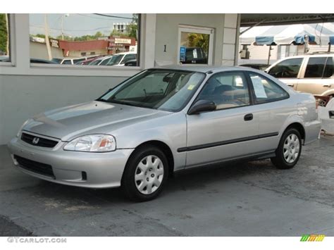 1999 Silver Honda Civic Dx