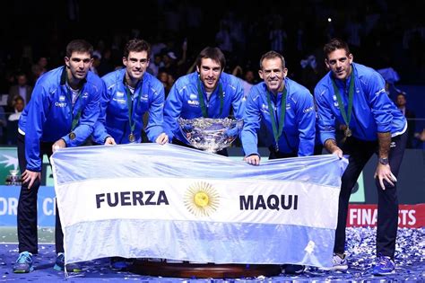 Las 27 Fotos Del Festejo Del Equipo Argentino De Copa Davis Infobae