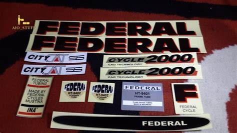 Jual Sticker Sepeda Federal Citycat Ss Downtube Bayangan Shopee