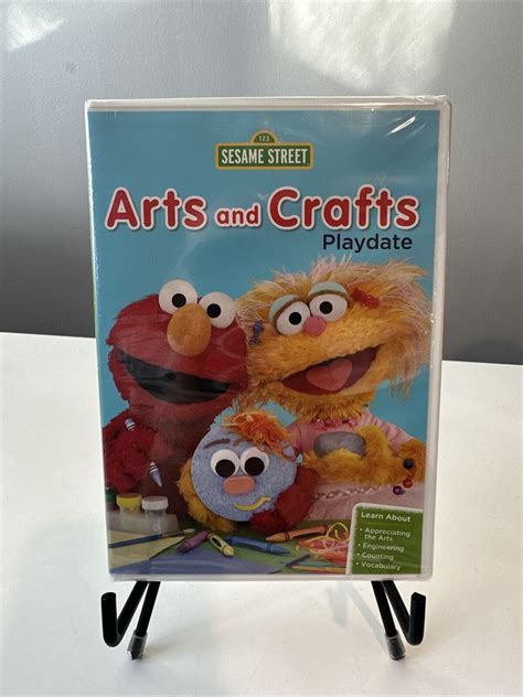 DVD Sesame Street ARTS And CRAFTS PLAYDATE 134 Minutes EBay