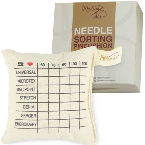 Needle Sorting Pincushion Manual Madam Sew Madamsew