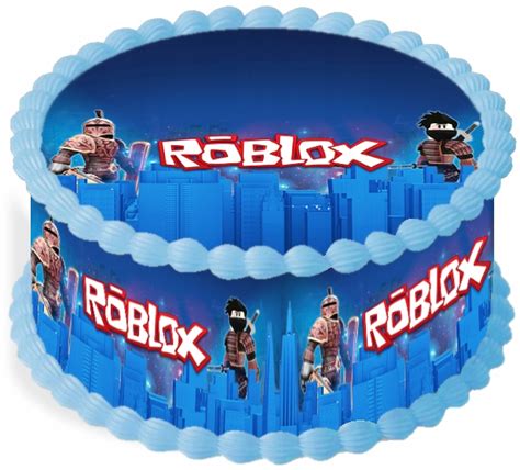 Opłatek na Tort 20 cm Roblox Urodziny Party Gra 12241534013 Allegro pl