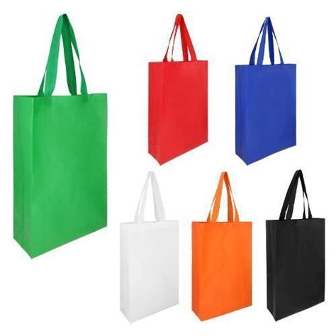 Bolsa ecológica laminada y termo sellada de non woven con fuelle de 10