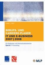 Gabler MLP Berufs Und Karriere Planer IT Und E Business 2007 2008