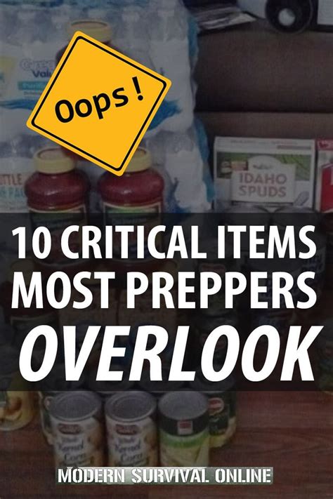 Items Every Prepper Should Stockpile Artofit