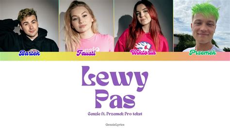 GENZIE LEWY PAS Ft PRZEMEK PRO Tekst YouTube