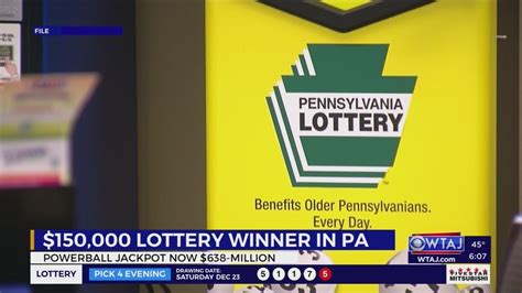 150k Winning Powerball Ticket Sold In Pennsylvania Jackpot Up To 638