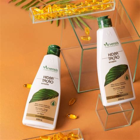 Arvensis Cosmeticos Naturais Hidratacao Intensiva Shampoo 300ml 300ml