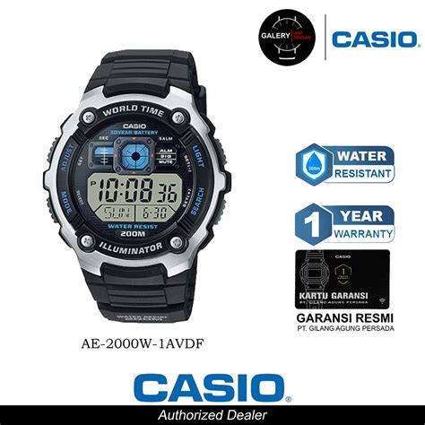 Jual Jam Tangan Casio Ae W Avdf Original Shopee Indonesia