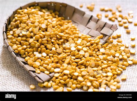 Grains Chana Dal Split Bengal Gram Harbhara Chick Pea Cicer Arietinum