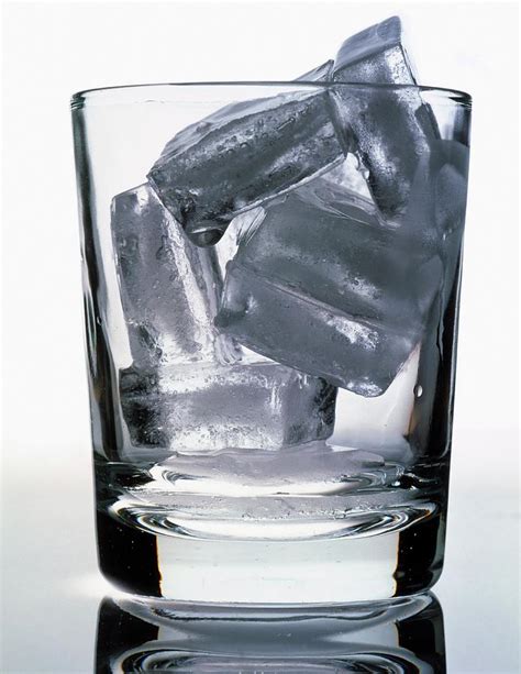 View Of A Glass Of Ice Cubes Photograph By Adrienne Hart Davisscience Photo Library Pixels