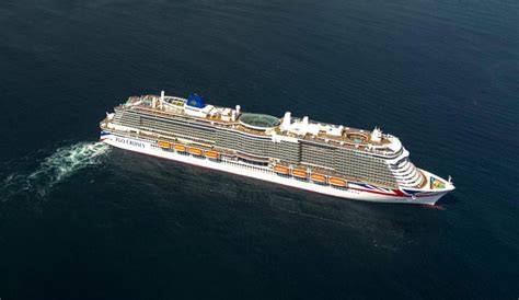 UK S Largest And Greenest Cruise Ship Embarks On Her Maiden Journey