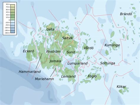 Aland Islands Map