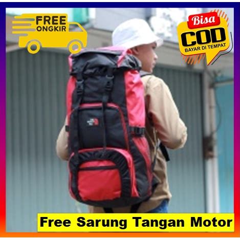 Jual Tas Ransel Gunung Pria Ukuran Jumbo Liter Murah Carrier Hiking