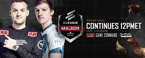 Cs Go Eleague Major Boston Faze Clan Vs Cloud