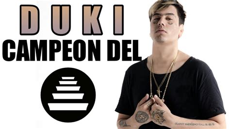 Duki Campeon Del Quinto Escalon YouTube