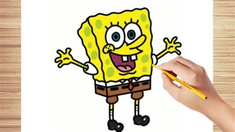 Como Desenhar O Bob Esponja Techjambo