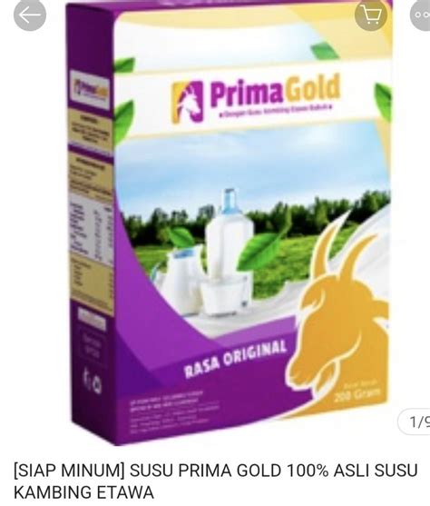 Susu Kambing Etawa Prima Gold Original Makanan Minuman Minuman