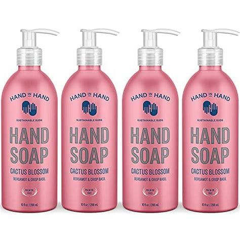 Hand In Hand Nourishing Liquid Hand Soap 10 Fl Oz Bergamot