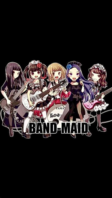 Pin By Sean Simpson On Bandmaid Band Maid Japan Music Japanese Pop